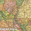 Historic Map : 1909 Louisiana : Vintage Wall Art