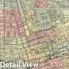 Historic Map : 1884 Cincinnati. - Vintage Wall Art