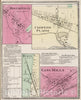 Historic Map : 1873 Rogersville. Coopers Plains. Burns. Gang Mills. - Vintage Wall Art