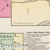 Historic Map : 1873 Rogersville. Coopers Plains. Burns. Gang Mills. - Vintage Wall Art
