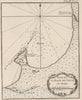 Historic Map : Syria; Lebanon, Middle East 1764 Plan de la Rade de Sour en Syrie , Vintage Wall Art