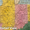 Historic Wall Map : School Atlas - 1839 Map of the Western States. - Vintage Wall Art