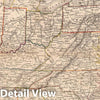 Historic Wall Map : 1841 United States. - Vintage Wall Art