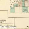 Historic Map : 1878 Waukesha, Oconomowoc and Pewaukee, Waukesha Co. - Vintage Wall Art