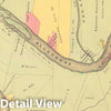 Historic Wall Map : 1865 Allegheny R. bends. - Vintage Wall Art