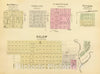 Historic Map : 1885 Salem. - Vintage Wall Art