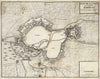 Historic Map : Arras , France, 1710 72. Plan de la Ville et Citadelle d'Arras, France. 1710. , Vintage Wall Art
