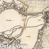 Historic Map : Arras , France, 1710 72. Plan de la Ville et Citadelle d'Arras, France. 1710. , Vintage Wall Art