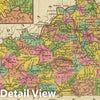 Historic Map : 1836 New Map Of Kentucky. - Vintage Wall Art