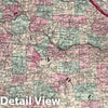 Historic Map : 1874 Missouri. v1 - Vintage Wall Art