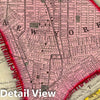 Historic Map : 1860 Plan Of New York &c. - Vintage Wall Art