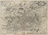 Historic Map : Bourgogne , France 1632 Burgundia Ducatus. , Vintage Wall Art