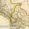 Historic Wall Map : Bolivia; Peru, 1837 Perou et Bolivia. v2 , Vintage Wall Art
