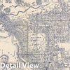 Historic Map - 1938 Thomas Bros. Map of San Diego, National City & La Mesa, California. - Vintage Wall Art