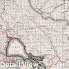 Historic Map : 1935 Lake County. - Vintage Wall Art