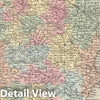 Historic Map : 1859 Spain and Portugal. v2 - Vintage Wall Art