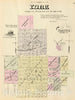 Historic Map : 1885 York. - Vintage Wall Art