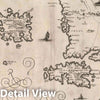 Historic Map : Chart Atlas - 1650 Insularum Archipelagi Septentrionalis seu Maris Aegaei. - Vintage Wall Art