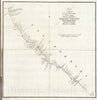 Historic Map : California, 1802 Carta de los reconocimientos hechos en 1602. , Vintage Wall Art