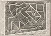 Historic Map : 1715 View: Plan du Labirinthe de Versailles. - Vintage Wall Art