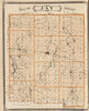 Historic Map : 1876 Map of Jay County. - Vintage Wall Art