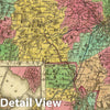 Historic Map : 1836 Massachusetts And Rhode Island. - Vintage Wall Art