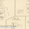 Historic Map : 1892 Part of Laconia. - Vintage Wall Art