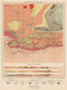 Historic Map : Geologic Atlas - 1896 Detailed Geology Sheet XXXII. - Vintage Wall Art