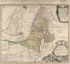 Historic Map : Palestine, 1750 Palaestina in XII Tribus, Atlas , Vintage Wall Art