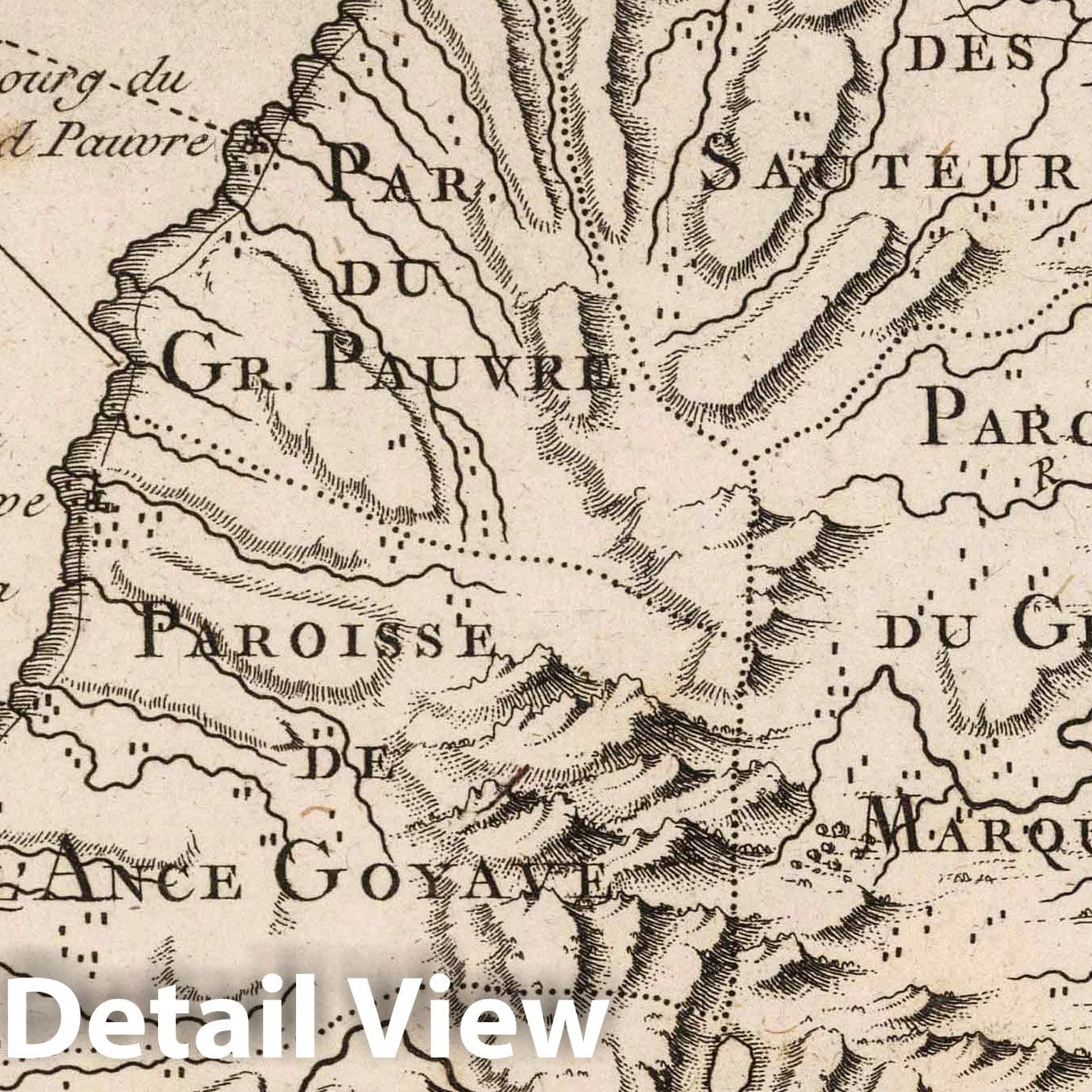 Historic Wall Map : Grenada, , West Indies 1764 Carte de I'isle de la Grenade , Vintage Wall Art