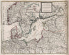 Historic Map : 1732 Baltic countries. - Vintage Wall Art