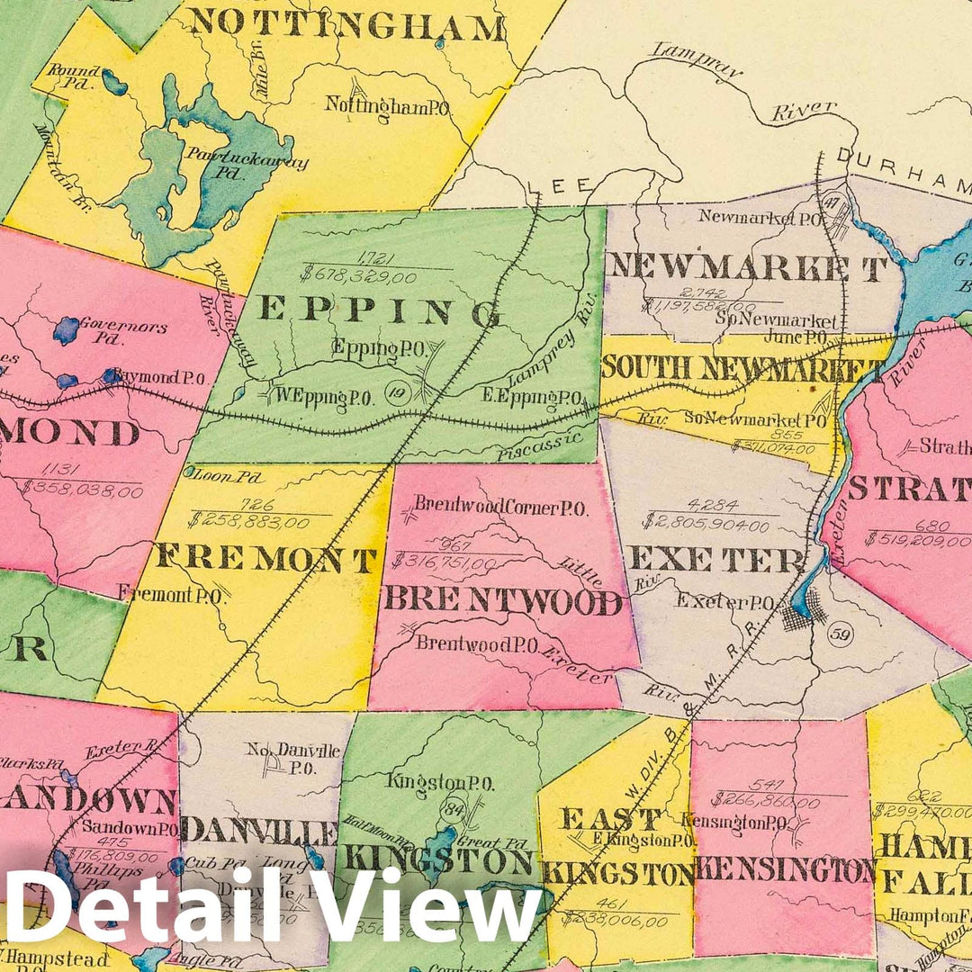 Old Maps Of Rockingham County