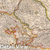 Historic Map : Piemonte (Italy) 1682 Piemonte et Monferrato. , Vintage Wall Art