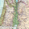 Historic Map - 1967 151. Palestine and Lebanon. The World Atlas. - Vintage Wall Art