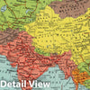 Historic Wall Map : 1948 Asia. - Vintage Wall Art