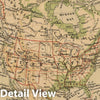 Historic Map : 1880 North America. v2 - Vintage Wall Art