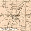 Historic Map : 1864 Philadelphia, Jefferson County, New York. - Vintage Wall Art