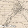 Historic Map : National Atlas - 1924 St. Paul and Vicinity. - Vintage Wall Art