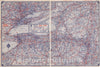 Historic Map : National Atlas - 1939 Rand McNally Road map: New York - Vintage Wall Art