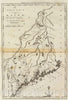 Historic Map : 1796 Province of Maine. - Vintage Wall Art