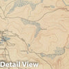 Historic Map : 1904 Mammoth Hot Springs and Vicinity. v1 - Vintage Wall Art