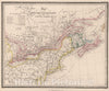 Historic Wall Map : 1864 Map of the British Possessions in North America - Vintage Wall Art