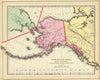 Historic Map : 1890 NW America. - Vintage Wall Art
