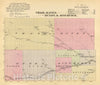 Historic Map : 1885 Chase, Hayes, Dundy, Hitchcock. - Vintage Wall Art
