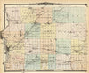 Historic Map : 1878 Map of St. Croix County. - Vintage Wall Art