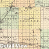 Historic Map : 1878 Map of St. Croix County. - Vintage Wall Art