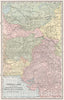 Historic Map : 1901 Central Asia : Comprising Afghanistan, Baluchistan, Bokhara, Khiva & Turkestan - Vintage Wall Art