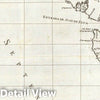 Historic Map : British Columbia, Vancouver Island 1802 Carta Esferica de los Reconocimientos Hechos en la Costa N.O. v1 , Vintage Wall Art