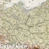 Historic Map : Germany, 1896 Nord-Deutschland , Vintage Wall Art