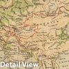 Historic Map : 1880 Asia. v2 - Vintage Wall Art